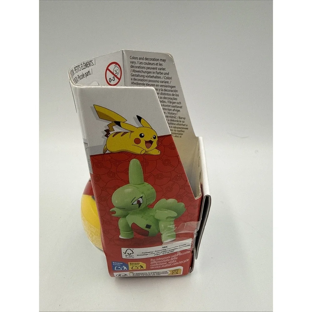 Mega Construx Pokemon Series 23 Larvitar JCT24 Poke Ball New Sealed Mattel